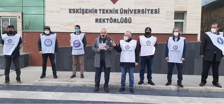 Eskişehir Teknik Üniversitesindeki Hülle Yoluyla Atamalar Konusundaki Basın Açıklamamız